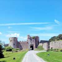Solo by the Sea: A Day at Manorbier Castle