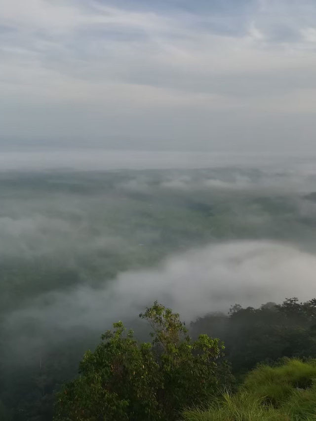 🌤️🌿 เขาเร่ สะเดา – วิวหมอกยามเช้าใกล้หาดใหญ่!