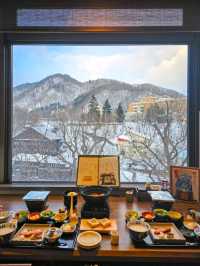 일본 삿포로 조잔케이 석식+조식 맛집!