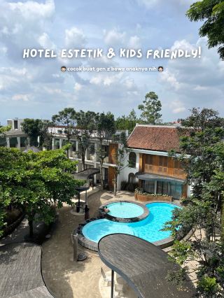 hotel gen z aesthetic & kids friendly nih!