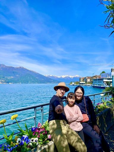 🇮🇹Italy➖Lake Como. Green and clear blue water 🌈Beautiful beyond words.