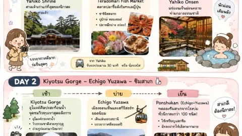 แบ่งปันแผนกลับไปค้นพบ นีกาตะ เมืองเล็กแเสน่ห์ล้น🗾 — traveler post in โจเอะสึ