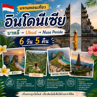 Rencana Perjalanan Bali: Ubud → Nusa Penida | 6 Hari 5 Malam