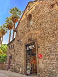 Bookstore cafe in Barcelona’s Raval