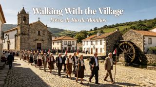 🚶‍♂️☀️ Walking With the Village: The Heartwarming Tradition of Póvoa de Rio de Moinhos