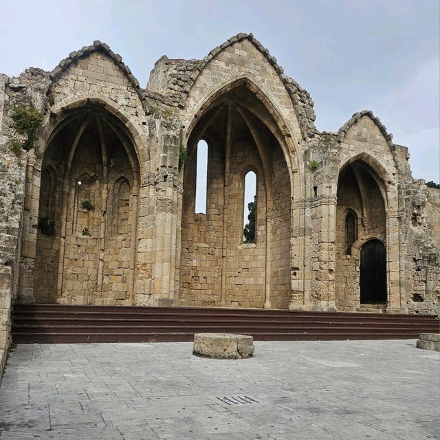Church of the Virgin of the Burgh in Rhodes