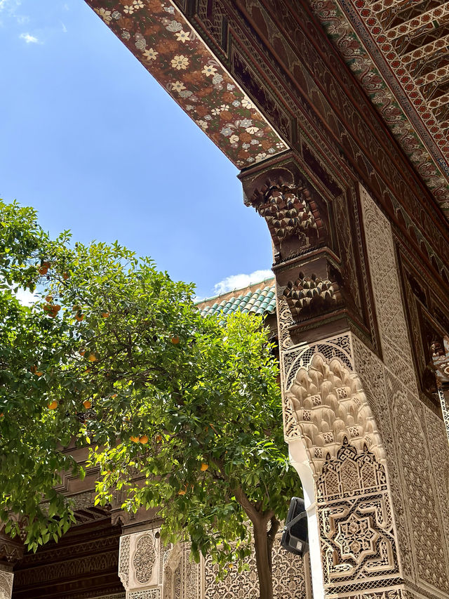 Step into the Splendor of Bahia Palace, Marrakesh ✨