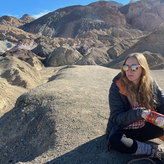Sunrise to sunset in Death Valley 