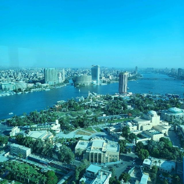 🗼✨ Dine Above the Clouds at Al Dawar – Cairo's Iconic 360° Revolving Restaurant! 🍽️🌍