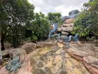Salt hot spring in Krabi 