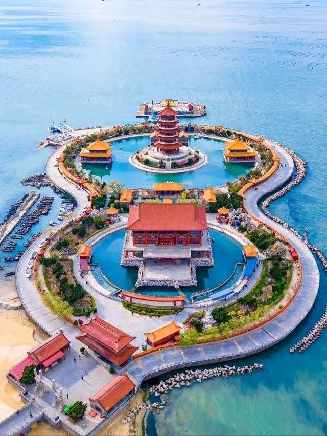 🏯 Penglai Pavilion – Where Legends Meet the Sea and Sky