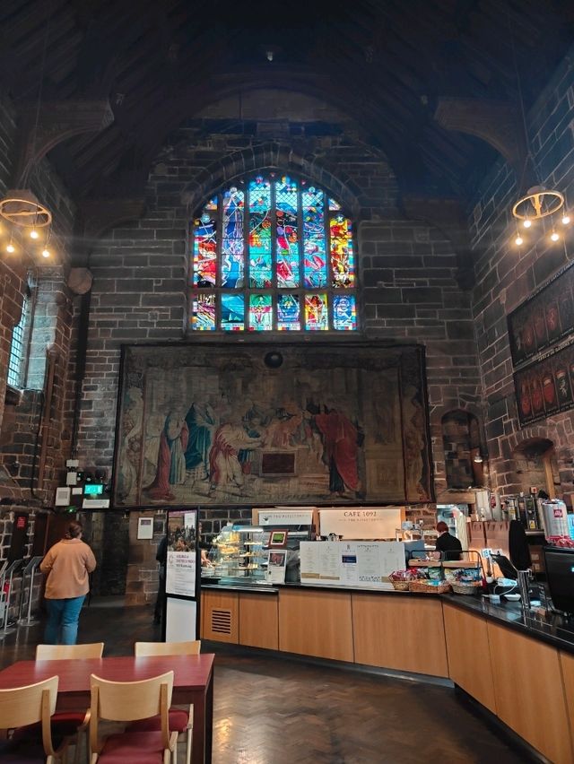 Café 1092: Sipping Time in Chester Cathedral Café 1092: Sipping Time in Chester Cathedral