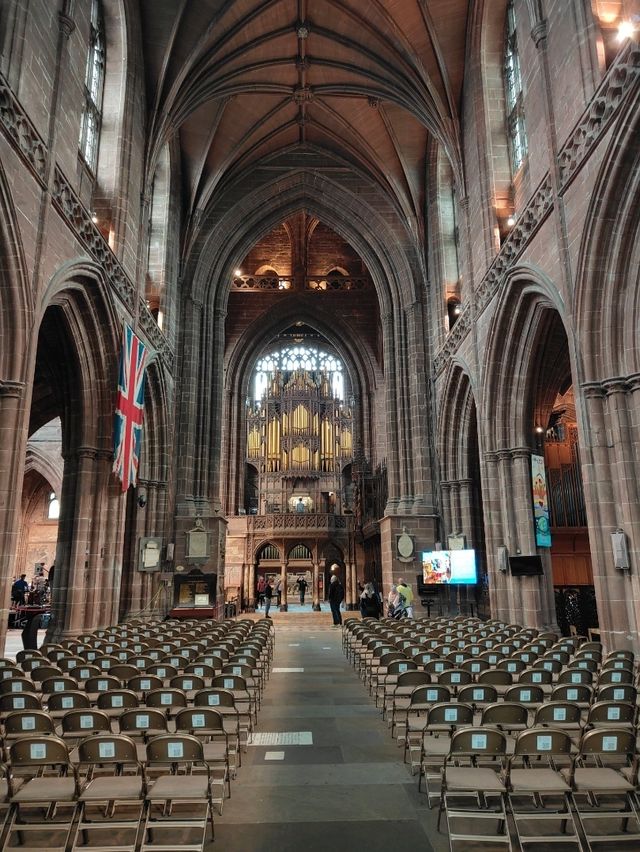 Played for over 500 years, this majestic instrument rises above the cathedral’s five-storey halls Played for over 500 years, this majestic instrument rises above the cathedral’s five-storey halls