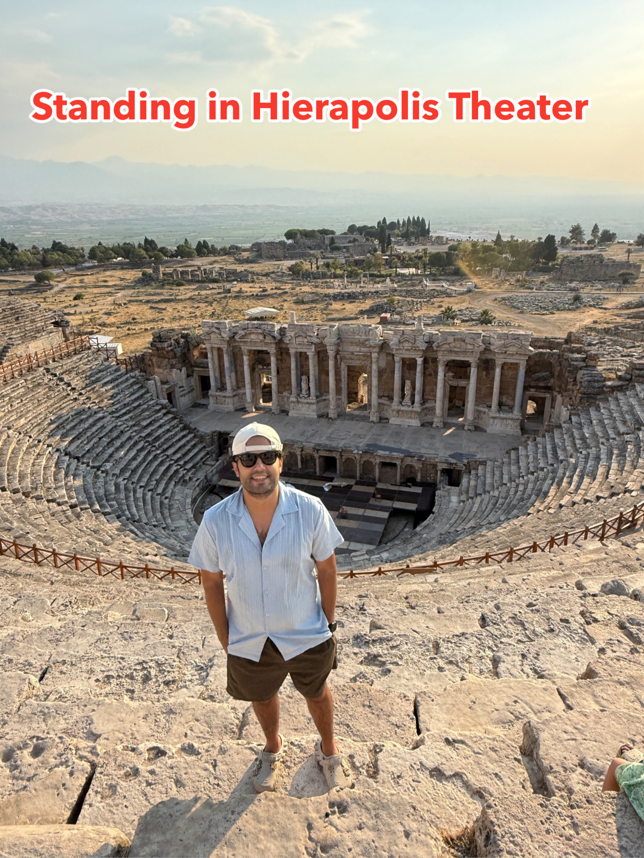 Marveling at the Grand Roman Theater of Ancient Hierapolis
