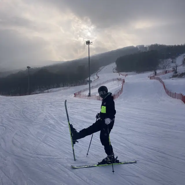 Skiing in China! 