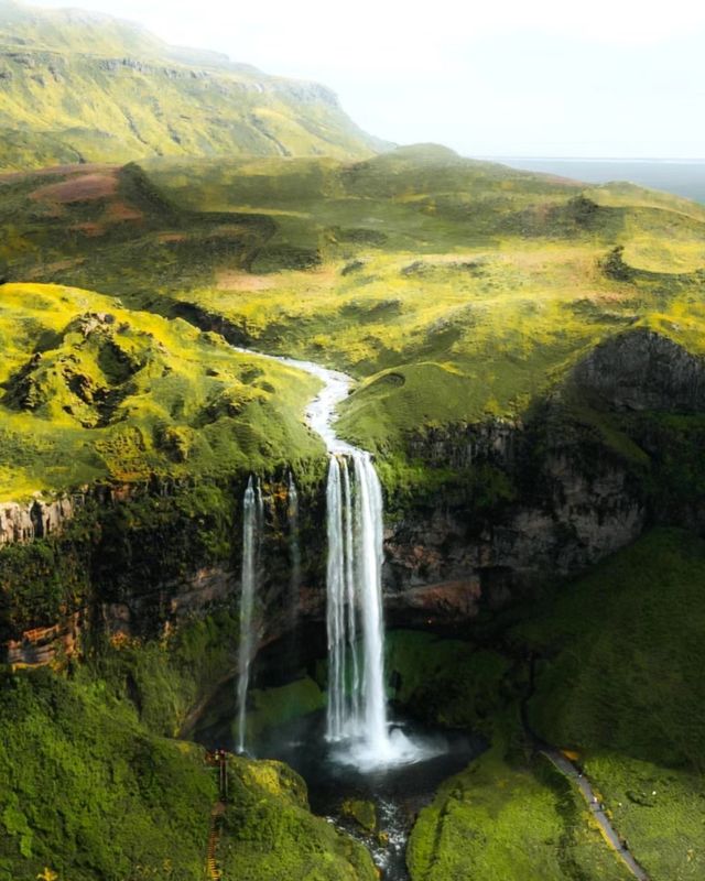 The truly deserving "Land of Thousand Waterfalls" Iceland, with stunning waterfalls in various shapes and forms.