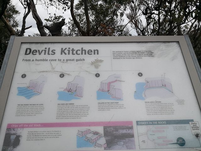 Tasmania's "Devil's Kitchen"