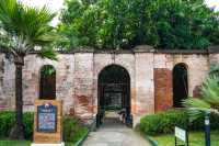 Philippines' ancient castle in the center of Manila city.