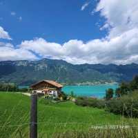 "Crash Landed" in Iseltwald by Lake Brienz