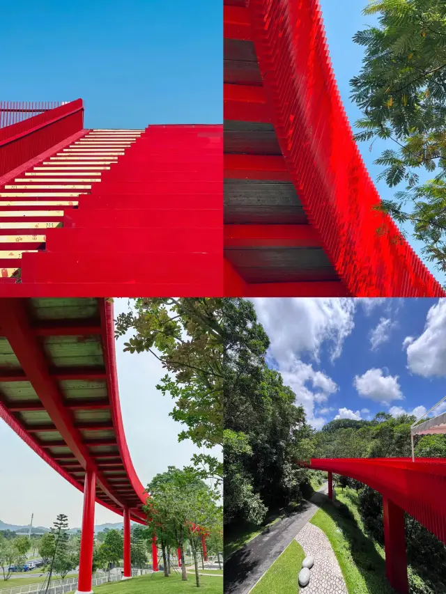 Shenzhen Hongqiao Park | "Bridge of the Sky", as if breaking into the cartoon world!