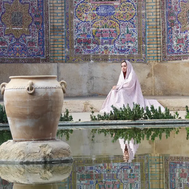 First trip to Persia - The Pink Mosque