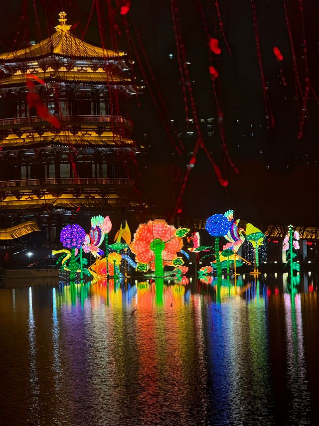 大唐芙蓉園裡過福年今年的新春大潮會也太了