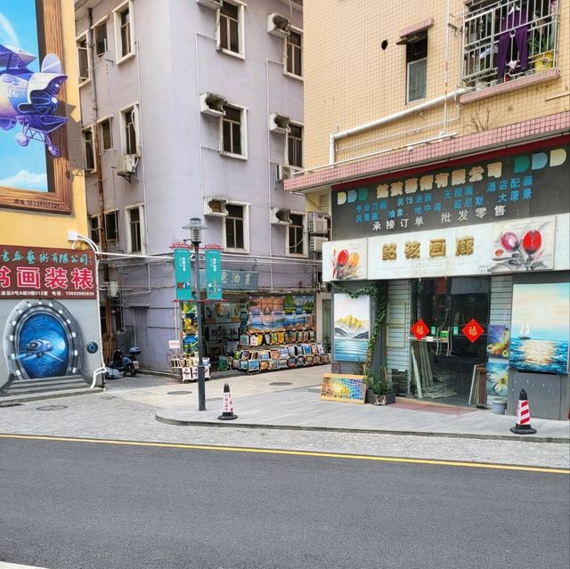 Colorful Painting Village in Shenzhen