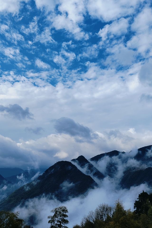 群山之間的世外桃源，我可以一直曬太陽