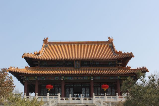 山與水的高度契合——安丘青雲山民俗遊樂園