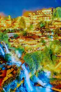 芙蓉鎮！掛在瀑布上的千年古鎮，驚艷你的視覺盛宴！