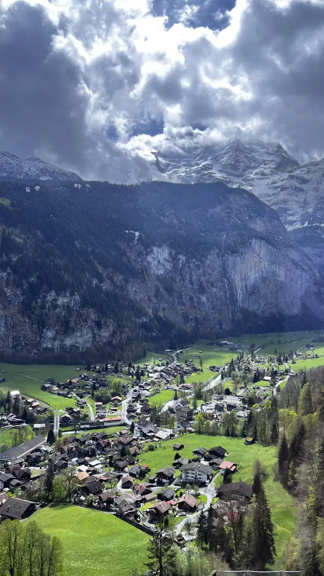 Swiss town near Interlaken – Lauterbrunnen