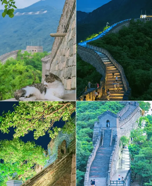 慕田峪長城攻略夜遊暢玩不做特種兵