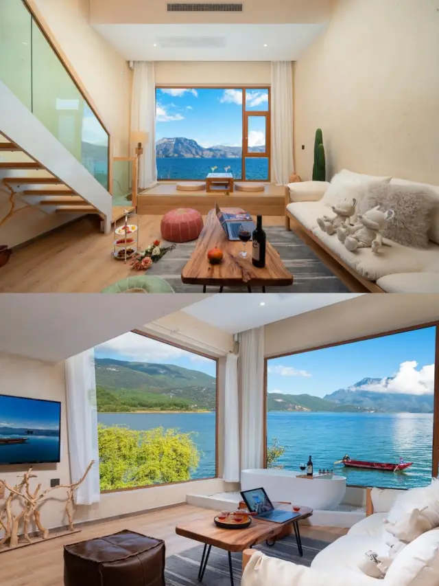 오시면 꼭 묵어야 할 가족형 로프트 호수 전망 호텔의 풍경이 정말 아름다워요