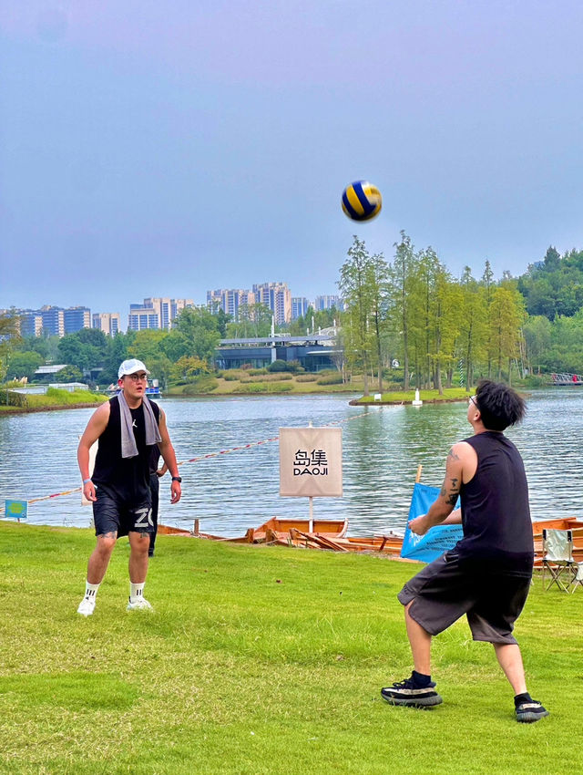 在成都！！值得N刷的公園小島！！週末太chill了