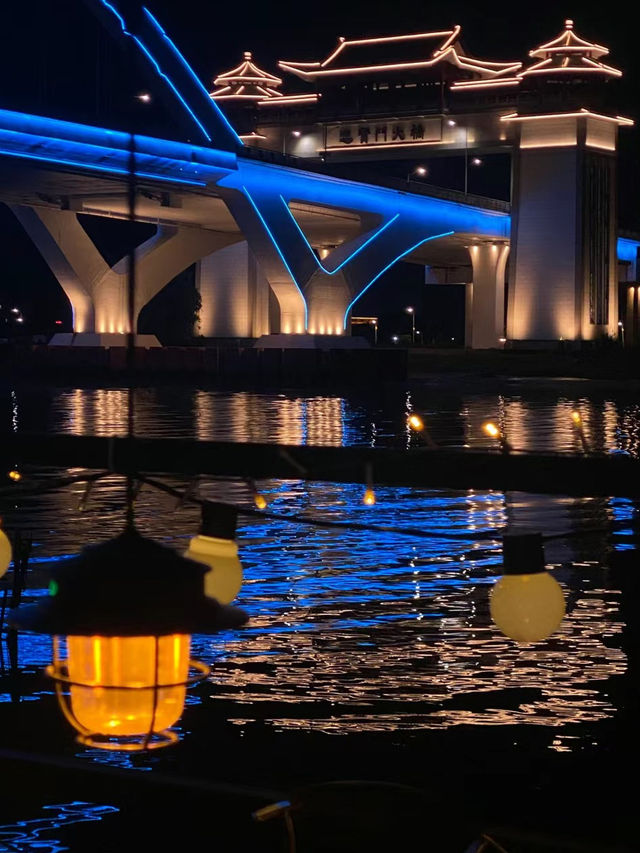 揭陽的夜景，才是揭陽的夜色才是主場，有種國泰民安的盛景