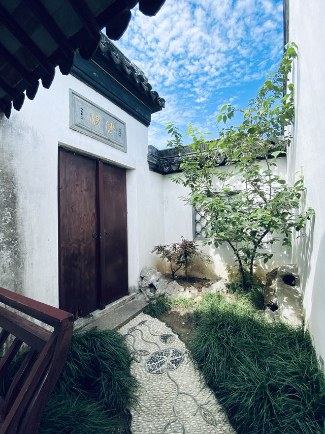 江蘇黎里·黎里古鎮端木園。