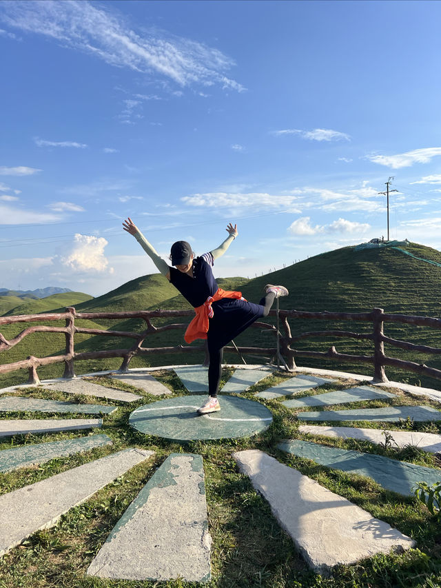 夏日避暑勝地邵陽城步南山牧場。