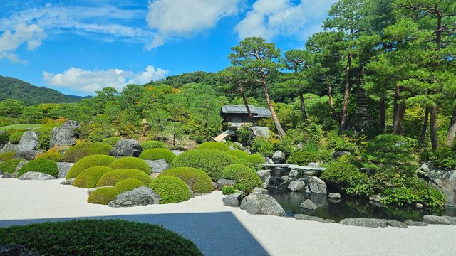 安來足立美術館。
