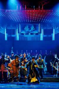 中國首部說唱音樂劇,現場很震撼。