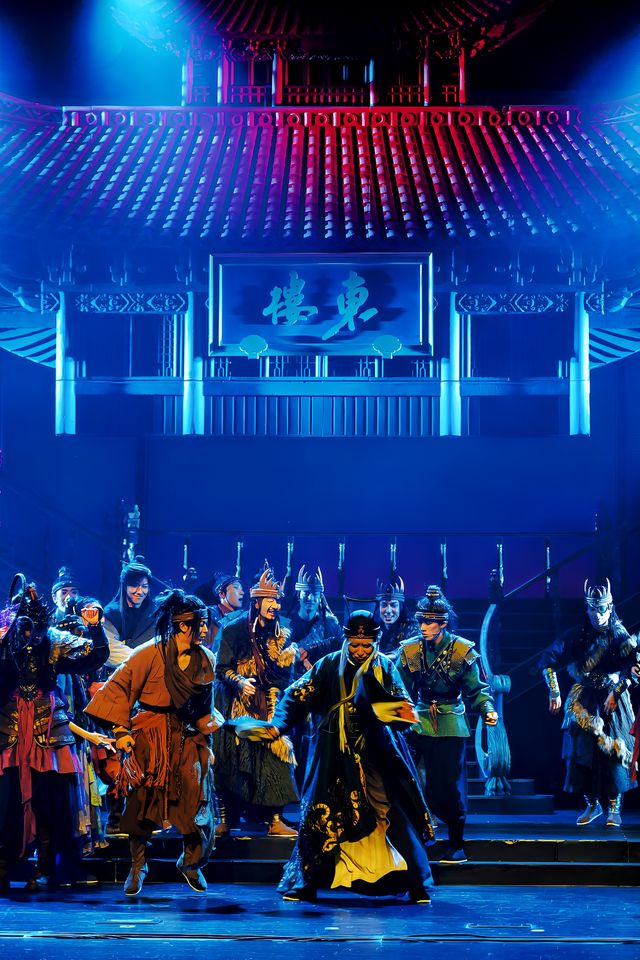 中國首部說唱音樂劇,現場很震撼。 中國首部說唱音樂劇,現場很震撼。