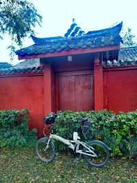 初冬騎行暮訪金華寺|於塵世尋一抹古剎清幽