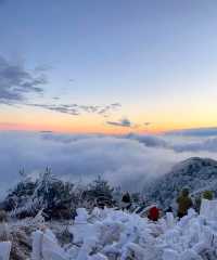 杭州出發｜12月23日 太子尖觀雪賞霧凇