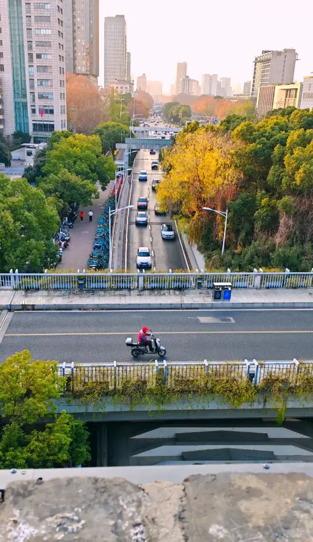 古き明城が碧空に酔う