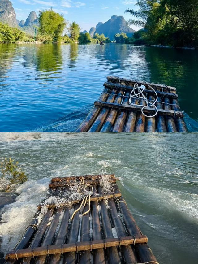 遇龍河竹筏漂流