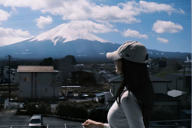 在富士山下入住絕美酒店