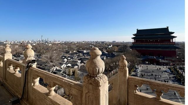 北京鐘鼓樓，中軸線嘅時光回響