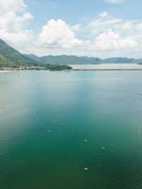 🏝️香港大尾督村，皮划艇的海上樂園
