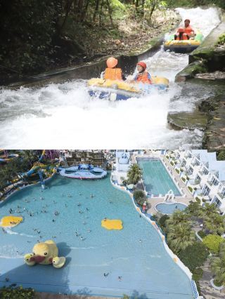 Just 1.5 hours from Guangzhou! Qingquan Bay offers both water fun and wellness
