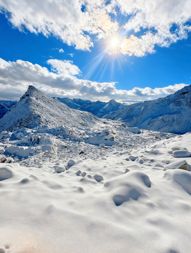 4086米仙境達古冰川冰雪世界