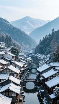 清平古鎮12月｜川西的冬日童話